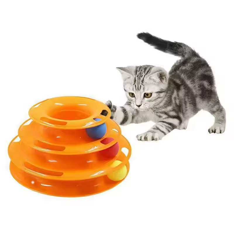 Katten Speelbaan met Ballen