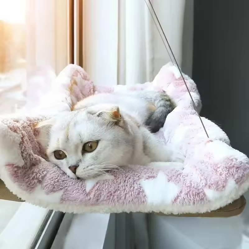 Katzen-Fensterhängematte Bett