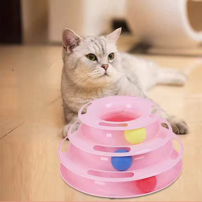 Katten Speelbaan met Ballen