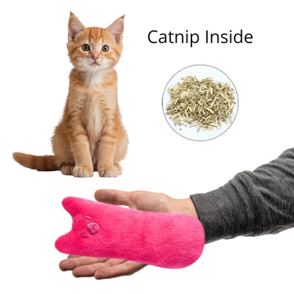Kattenkruid Kattenspeeltje Pluche Kauw Tandenreinigend Interactief Kitten Bijtspeeltje