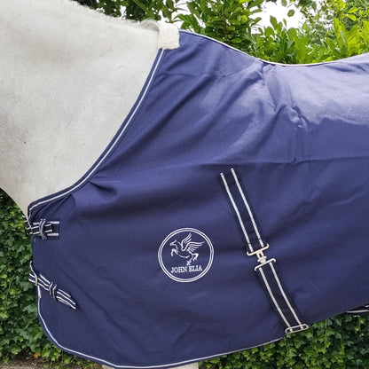 Sommer-Stalldecke 1200D Ripstop – Frontverschluss mit Schnallen