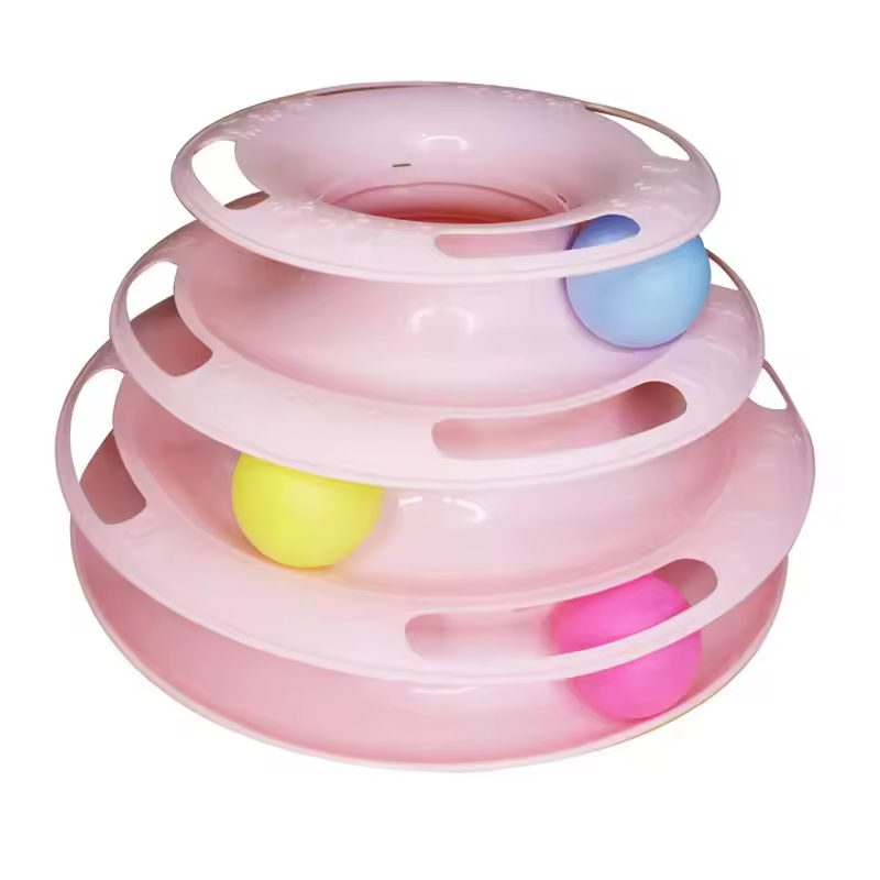 Katten Speelbaan met Ballen