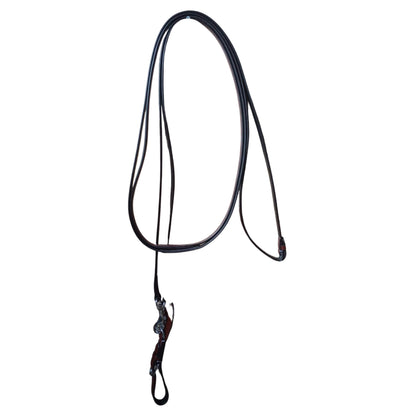 Brown Leather Horse Reins with Clips – Durable Riding Reins - Youshaelia