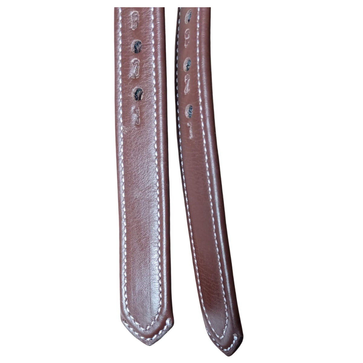 Brown Leather Stirrup Leathers – Adjustable Padded Straps - Youshaelia