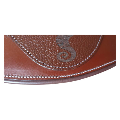 Premium Leather Horse Girth with Snap Hook – Durable & Padded - Youshaelia