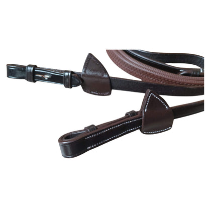Leather Horse Reins – Full Grain Cowhide Non-Slip Reins - Youshaelia