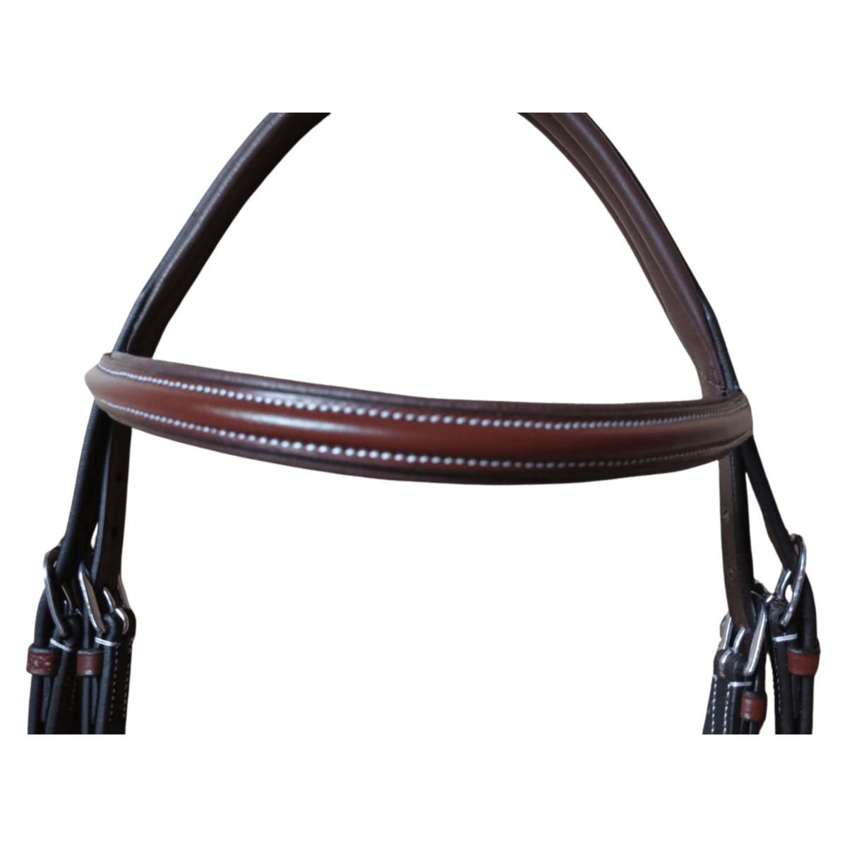 Brown Leather Horse Bridle – Padded Comfort Bridle - BH-09 Oak Brown - Youshaelia