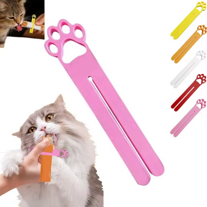 Kattensnack Knijplepel
