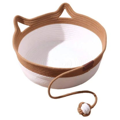 Kattenmand van Katoenen Touw